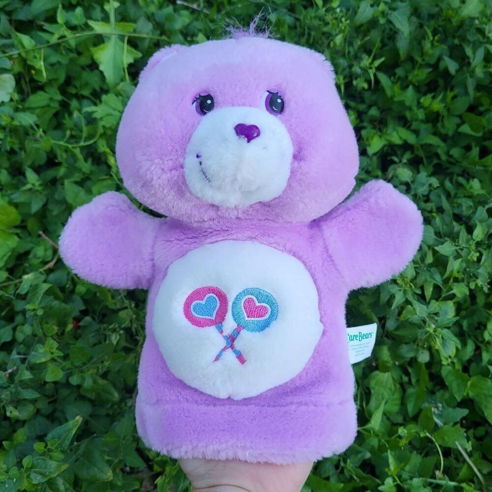 2003 8 inch Puppet Share Bear Care Bear